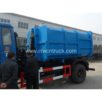 Economical new Dongfeng 10cbm hook lift garbage truck